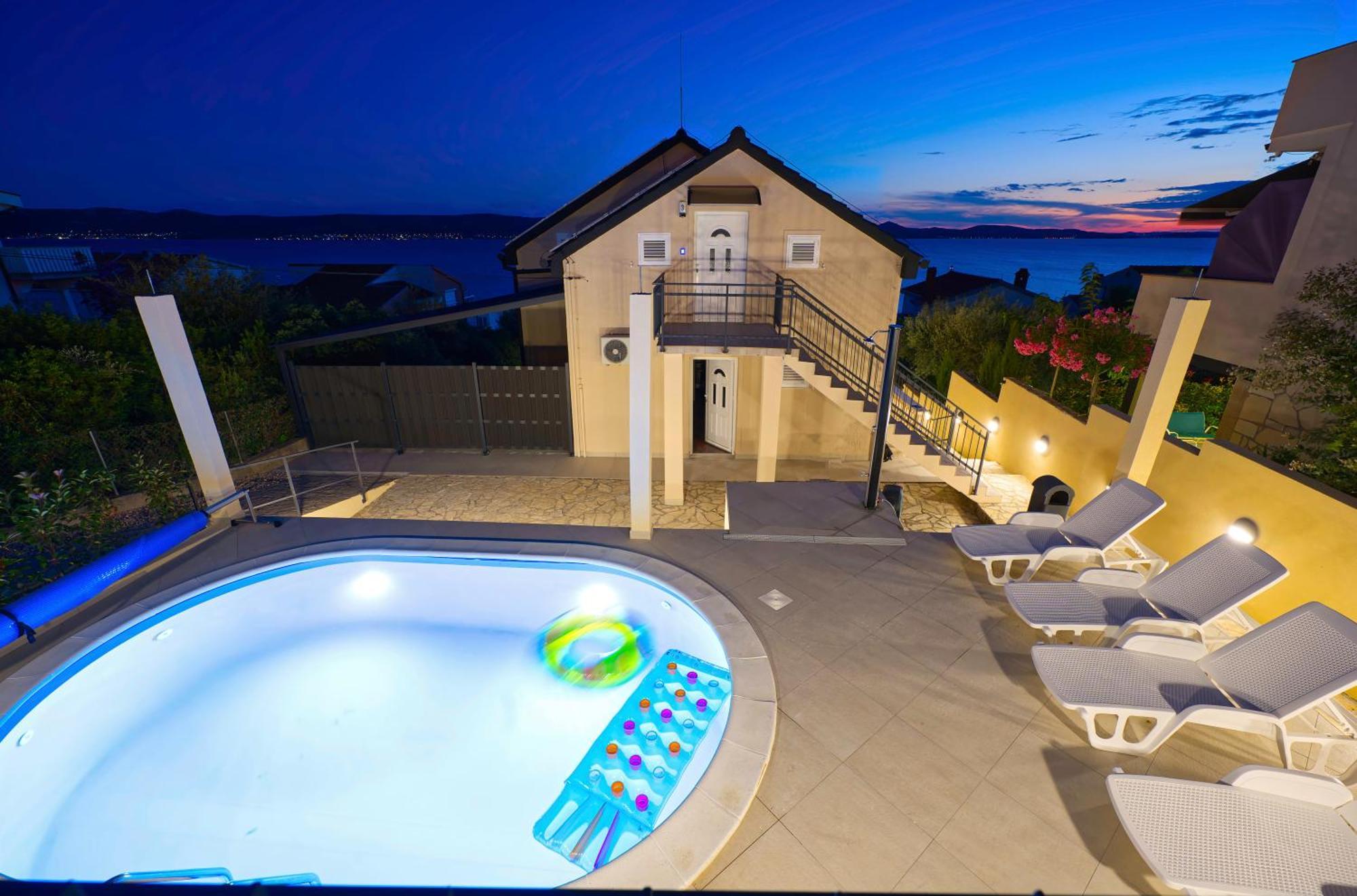 Villa More Sveti Petar Na Moru With Pool And Sea View Eksteriør bilde